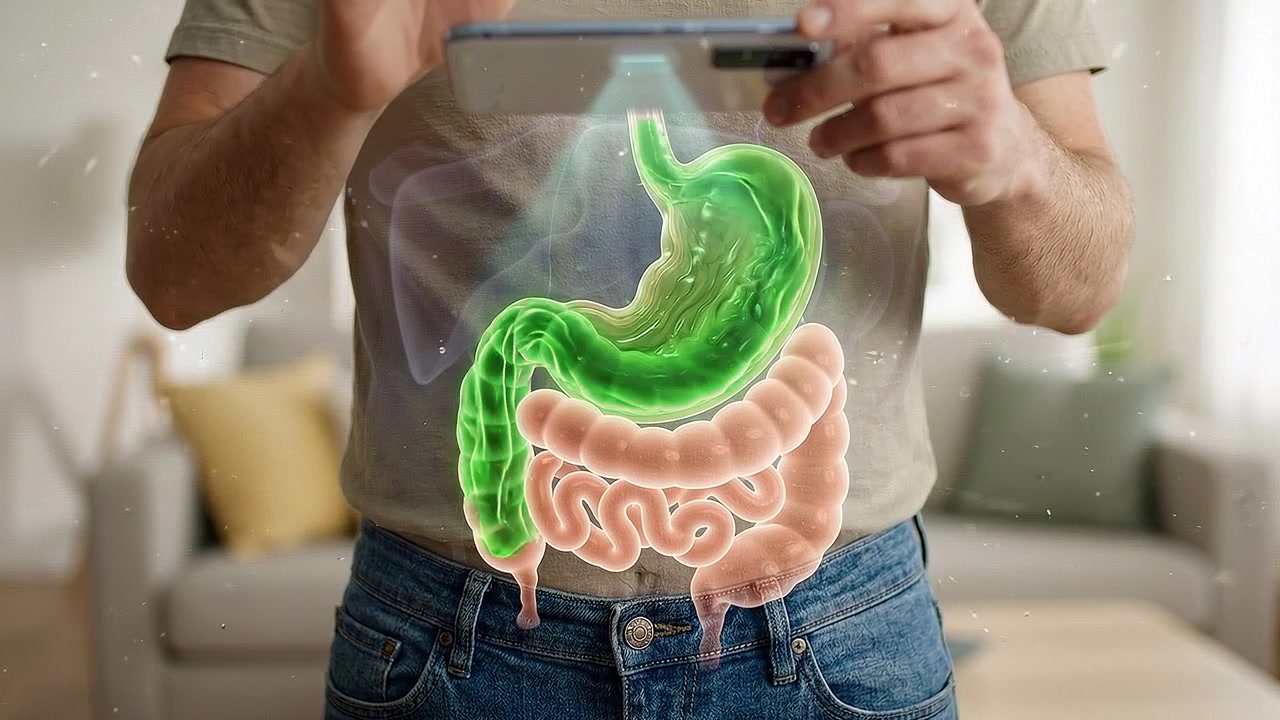 Digital Visualization of Human Digestive System and Stomach Health