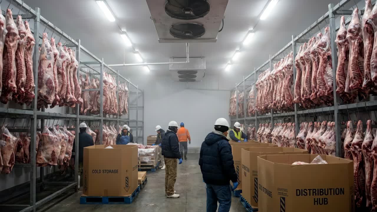 Meat processing and storage