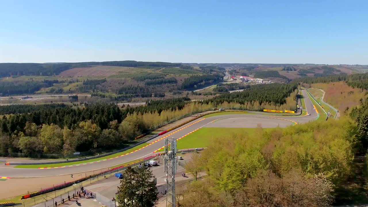 vista aérea del circuito