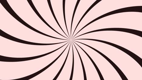 rotation hypnotic spiral. seamless loop animation