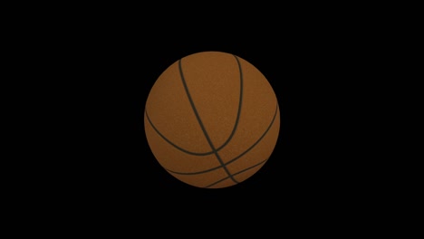 a basketball is a spherical ball, typically made of rubber or synthetic leather, designed for the sport of basketball. it features a textured surface for grip and is usually orange with black seams.