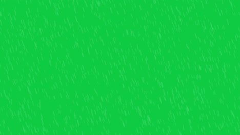 realistic rain particle with green screen chroma key (loopable)