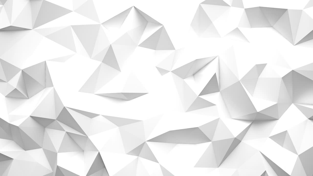 lowpoly mueve el fondo metálico.4k video por renderización 3d.