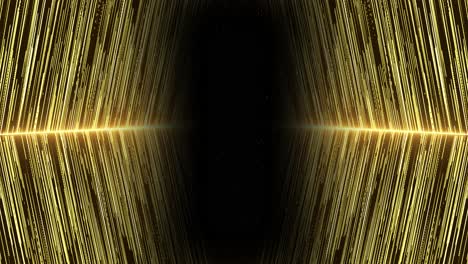 Golden Light Tunnel