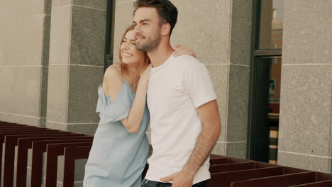 couple enjoying time outdoors