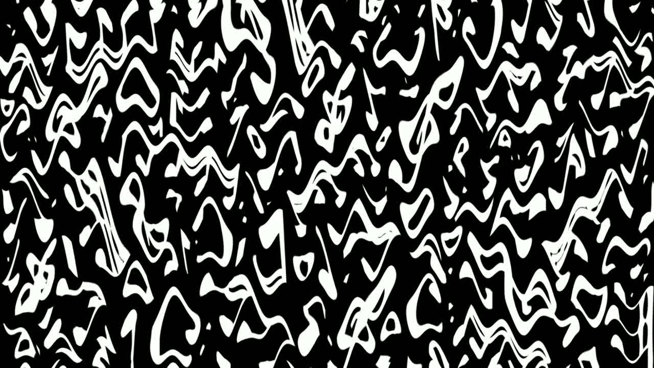 검은 배경에 진동 음악 아이콘