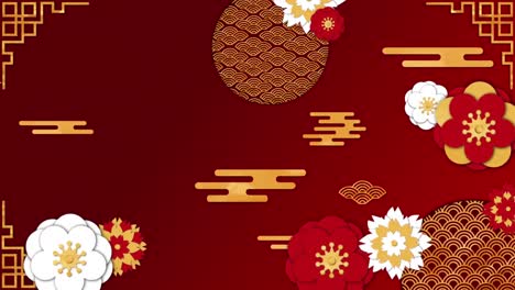 Animation-Von-Blumen-Für-Das-Chinesische-Neujahr