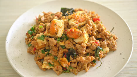 stir-fried-minced-pork-with-salted-egg