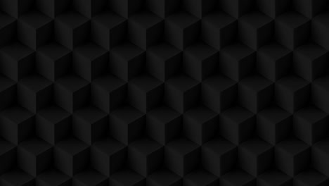 abstract cubes animation background stock video