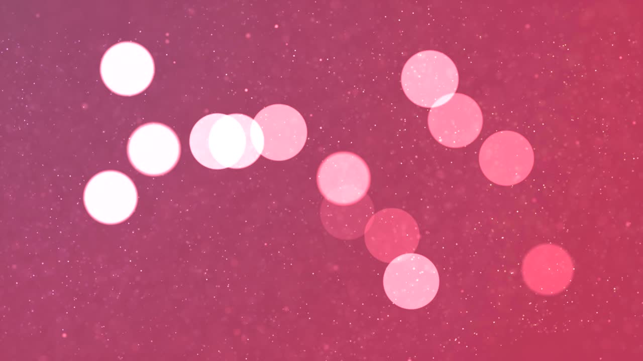 4k Abstract Bokeh Background Loop (Multi Colored) stock video