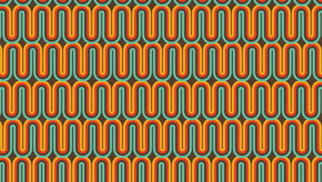 gráfico de movimiento de patrón de ranura geométrica