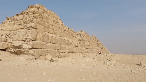 Nahaufnahme-Von-Der-Basis-Der-Mykerinos-Pyramide