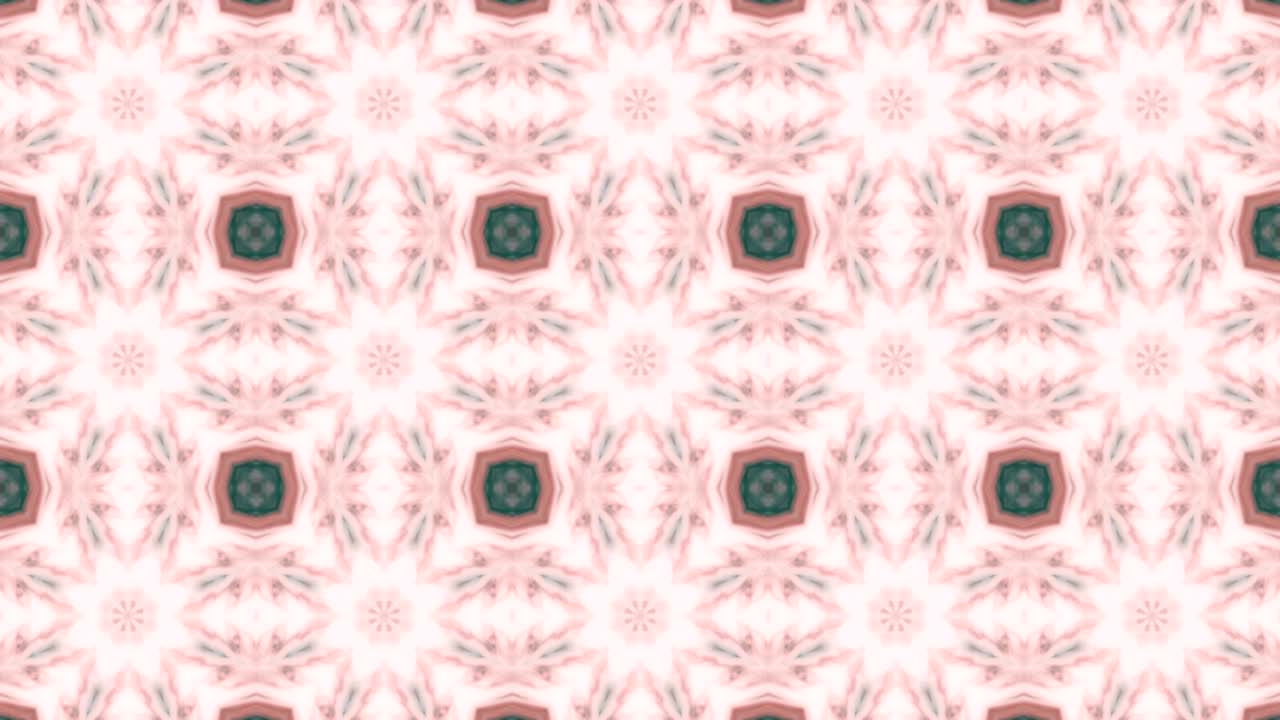Abstract Colorful Kaleidoscope Background Movement