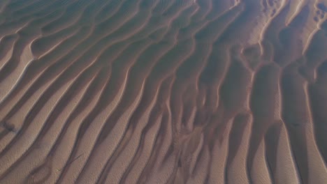 Dunas-Y-Desierto-Con-Sereno-Paisaje-Marino-En-Verano