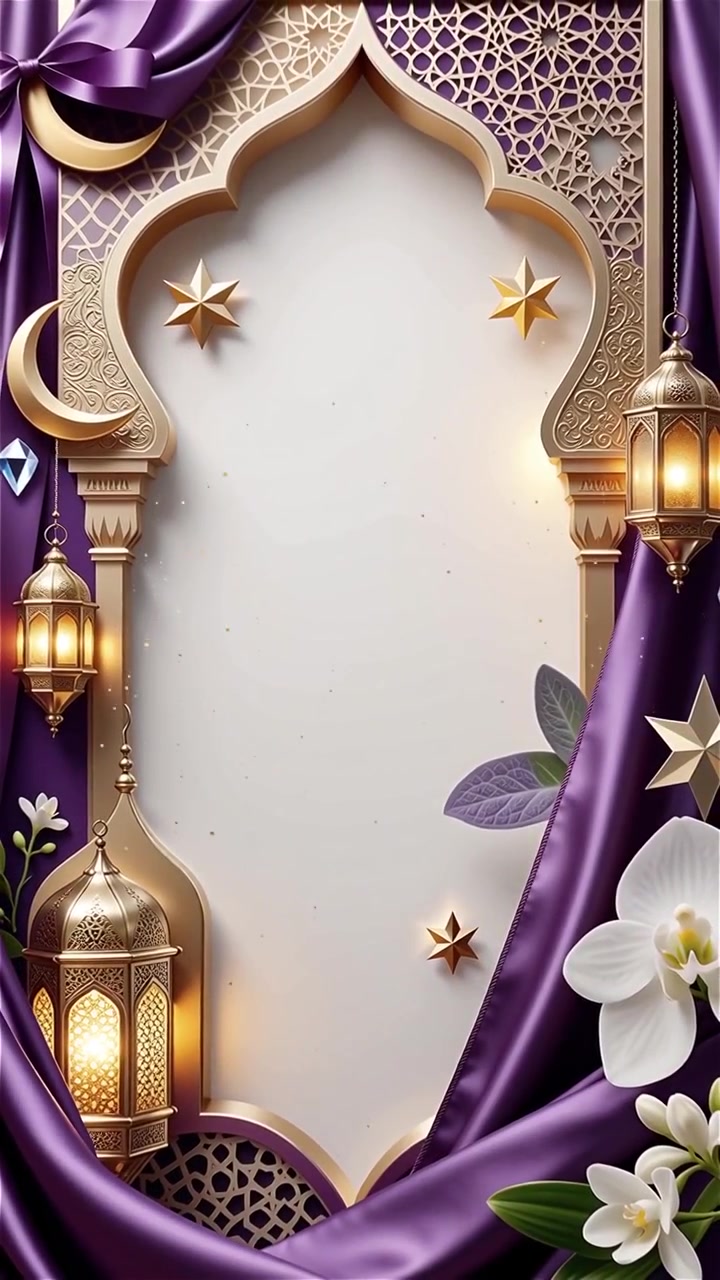 Compleanno del Profeta Maometto Mawlid al-Nabi Sfondo Islamico