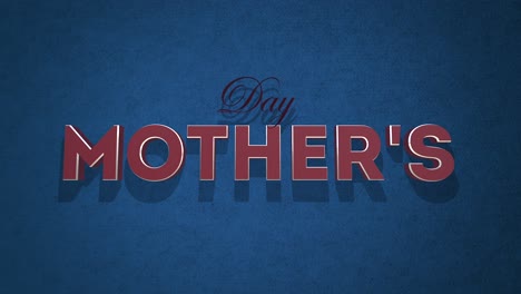 Retro-Mothers-Day-text-on-blue-vintage-texture-in-80s-style