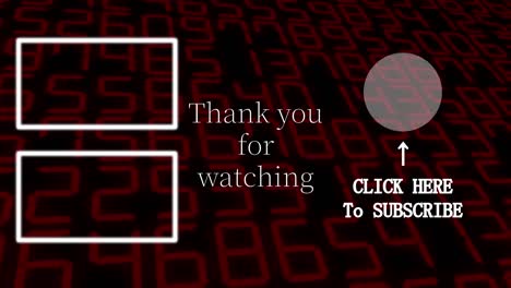 número aleatorio card de finalización pantalla de finalización gráficos de movimiento