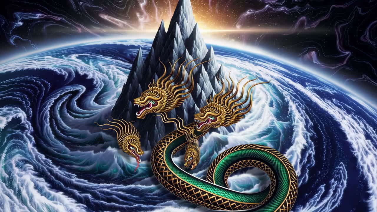 Cosmic Dragon on Earth