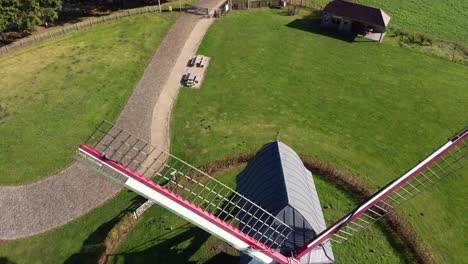 the old windmill in belgium