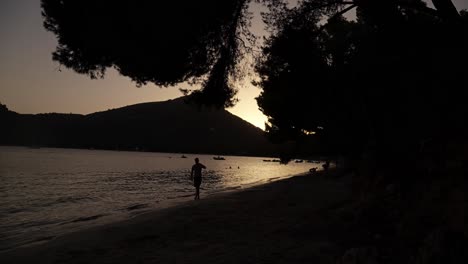 sunset beach swim cap de formentor mallorca spain