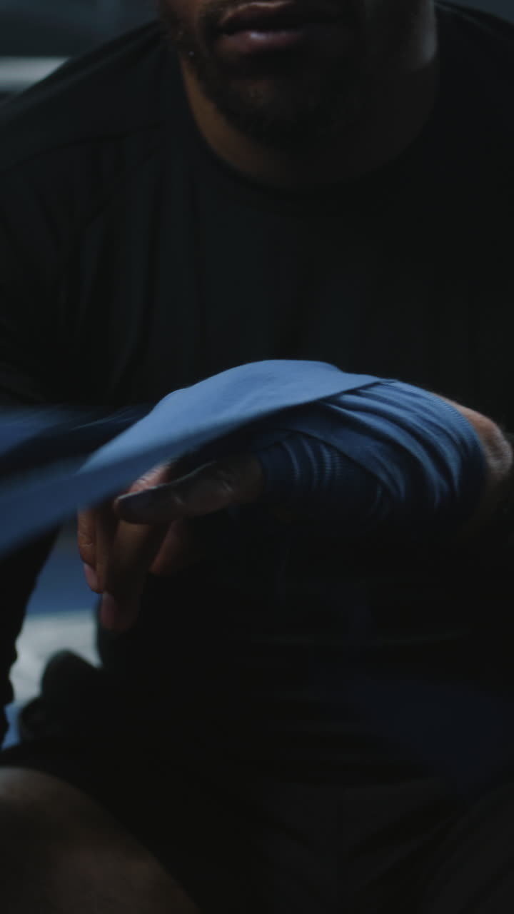 sesión de entrenamiento de boxeo