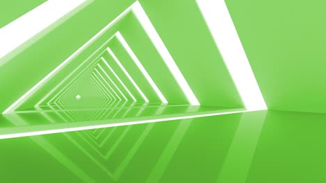 triangle looped futuristic background tunnel