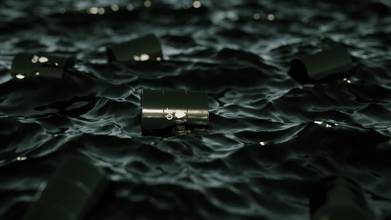 разлив нефти в океане