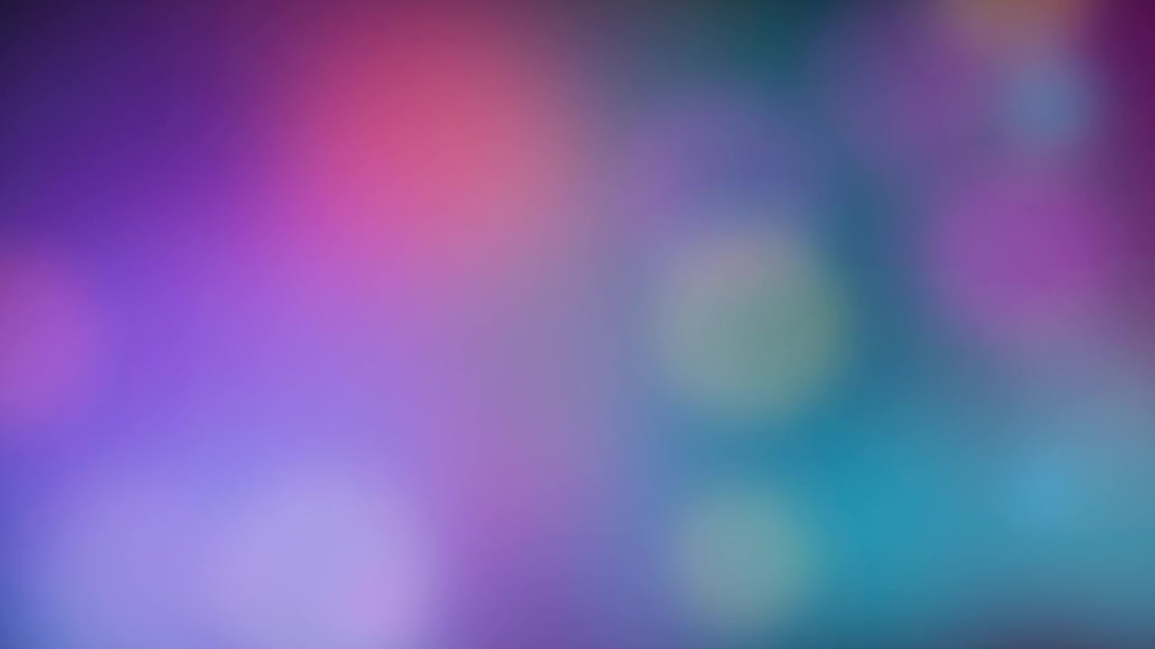 Abstract Background with Soft Glowing Colorful Bokeh Lights