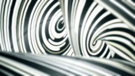 abstract spiral pattern in black and white