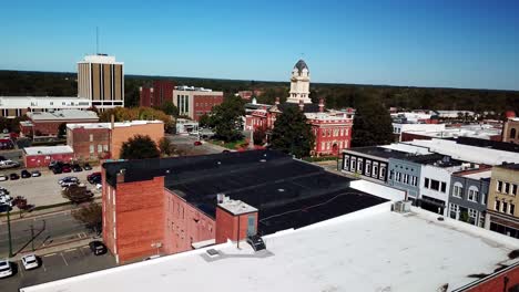 aerial monroe nc, monroe north carolina in 4k