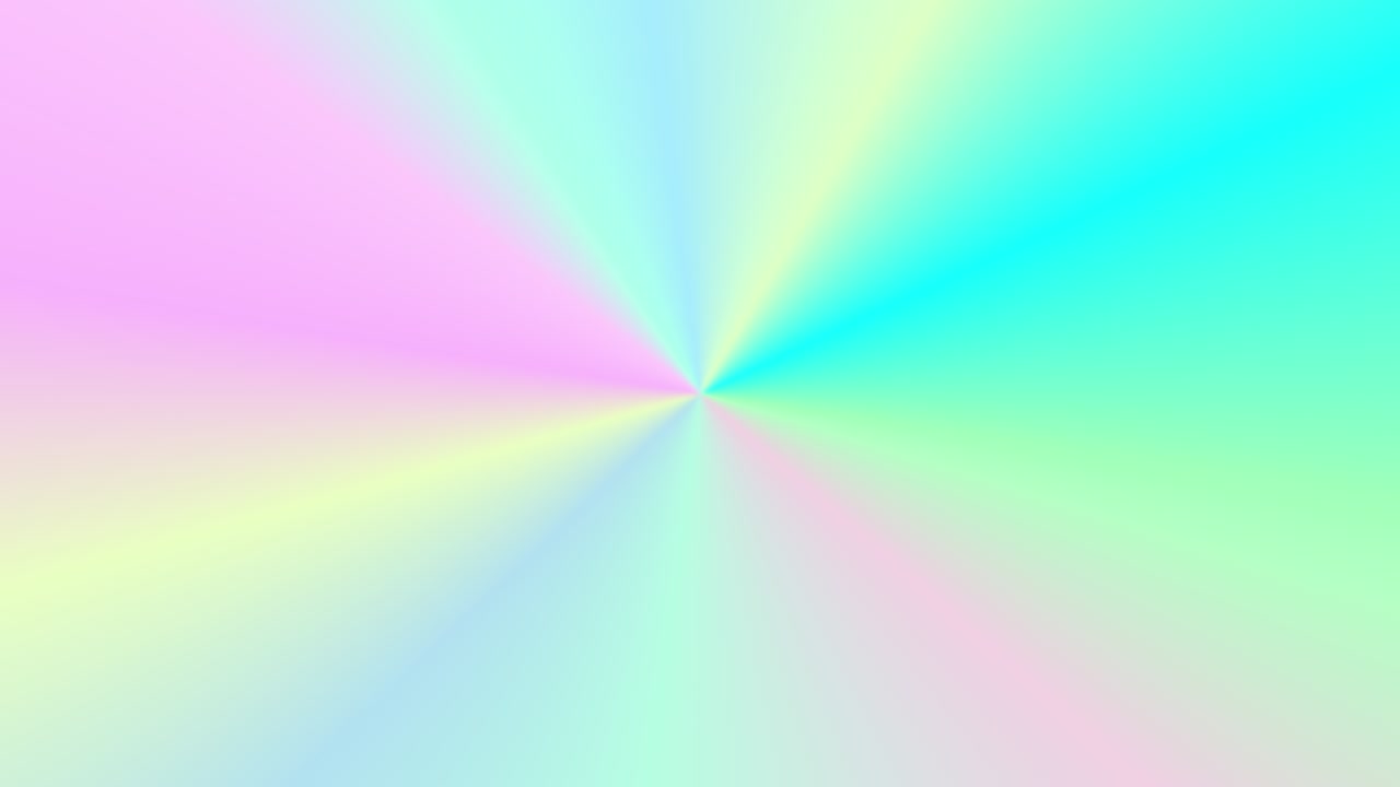 라디얼 그라디언트 배경은 파스텔 컬러로 (로테이션 애니메이션, 원활한 루프)