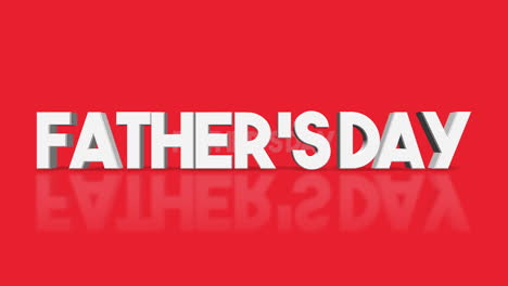 bold and colorful father's day greeting