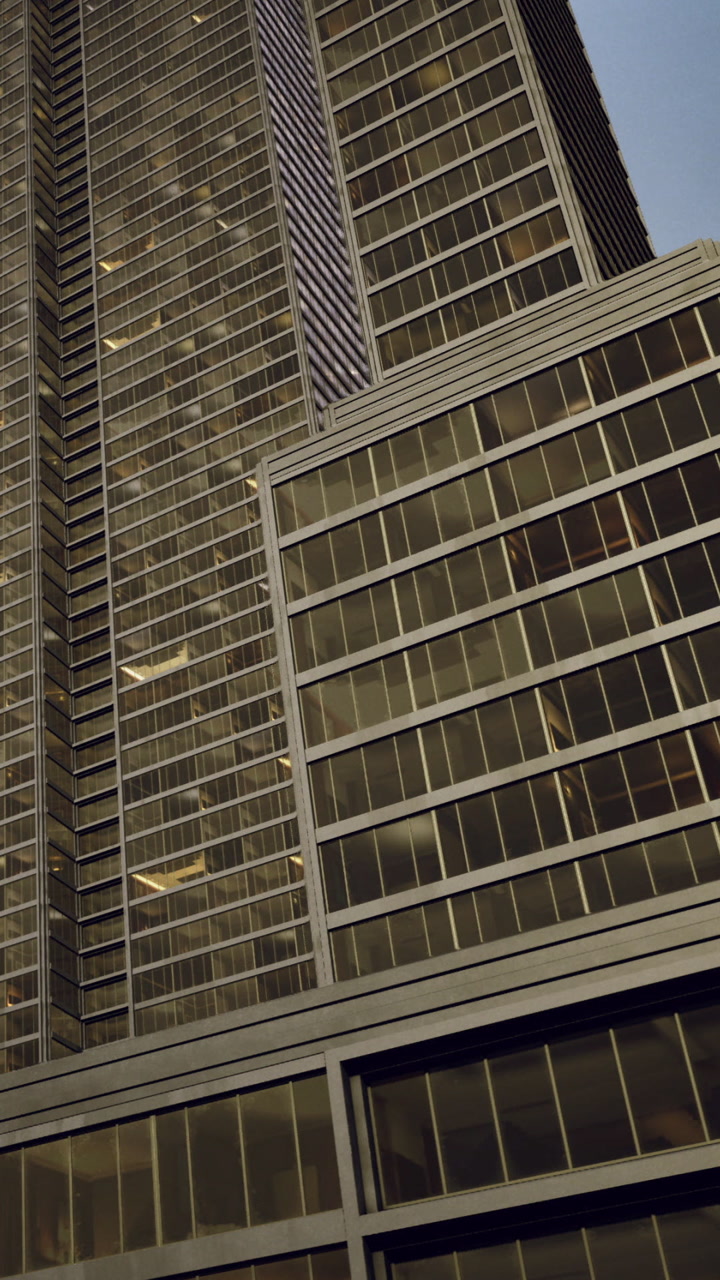 Modern skyscraper showcases architectural brilliance in urban landscape