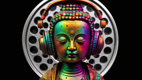 a.i generó el buda
