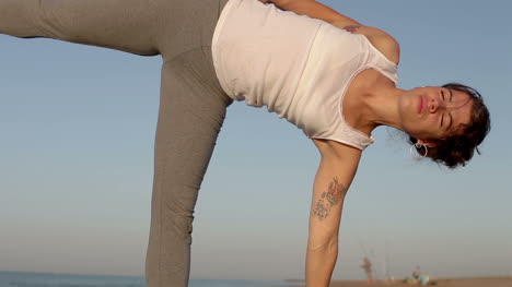 young woman doing yoga 39