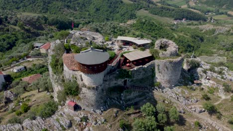 petrelë castle  above sea level.[1