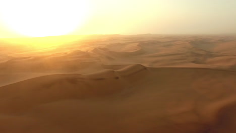 endless dunes of the namibian desert