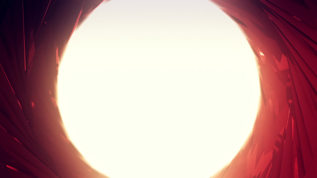 거대한 3차원 객체에서 만들어진 다채로운 추상적인 작곡은 제목과 인트로 4k 루프에 사용할 수 있습니다.