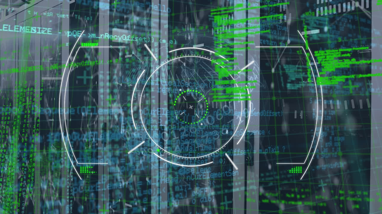 Animation of linear shapes and scope scanning over data processing