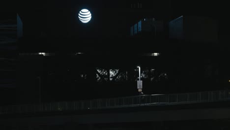 att sign at philadelphia, pedestrian on schuylkill walk ramp