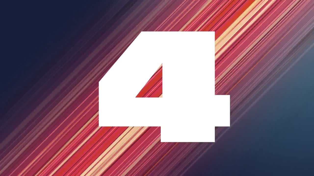 vídeo animado de cuenta atrás