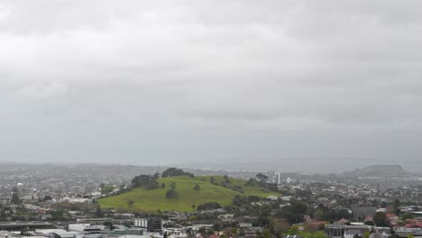 Zeitraffer-Schneller-Wolken-über-Dem-Mount-Hobson