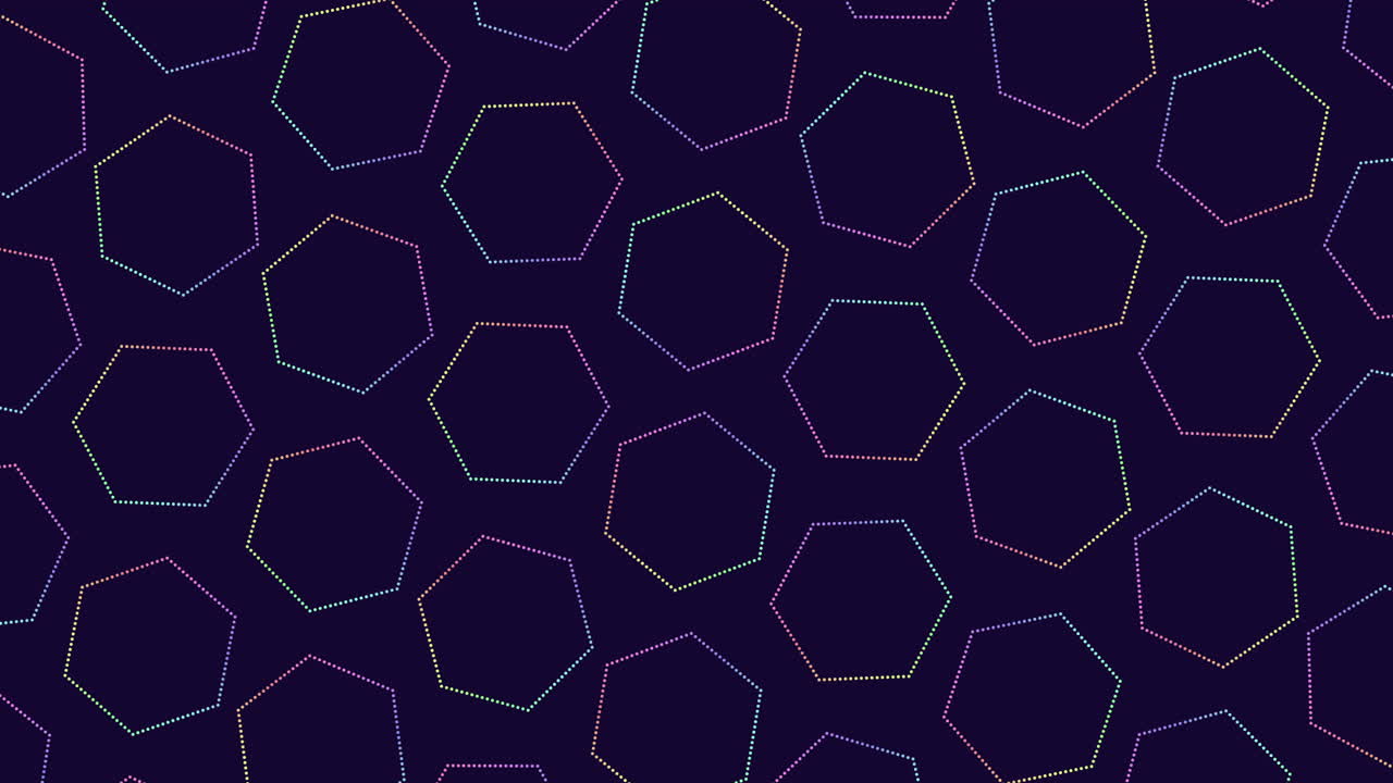 patrón geométrico vibrante líneas y formas coloridas que crean un efecto de azulejos