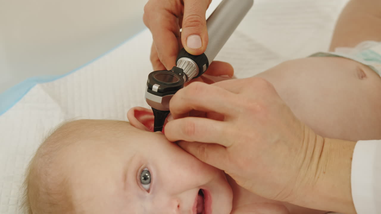 Babys medical examination