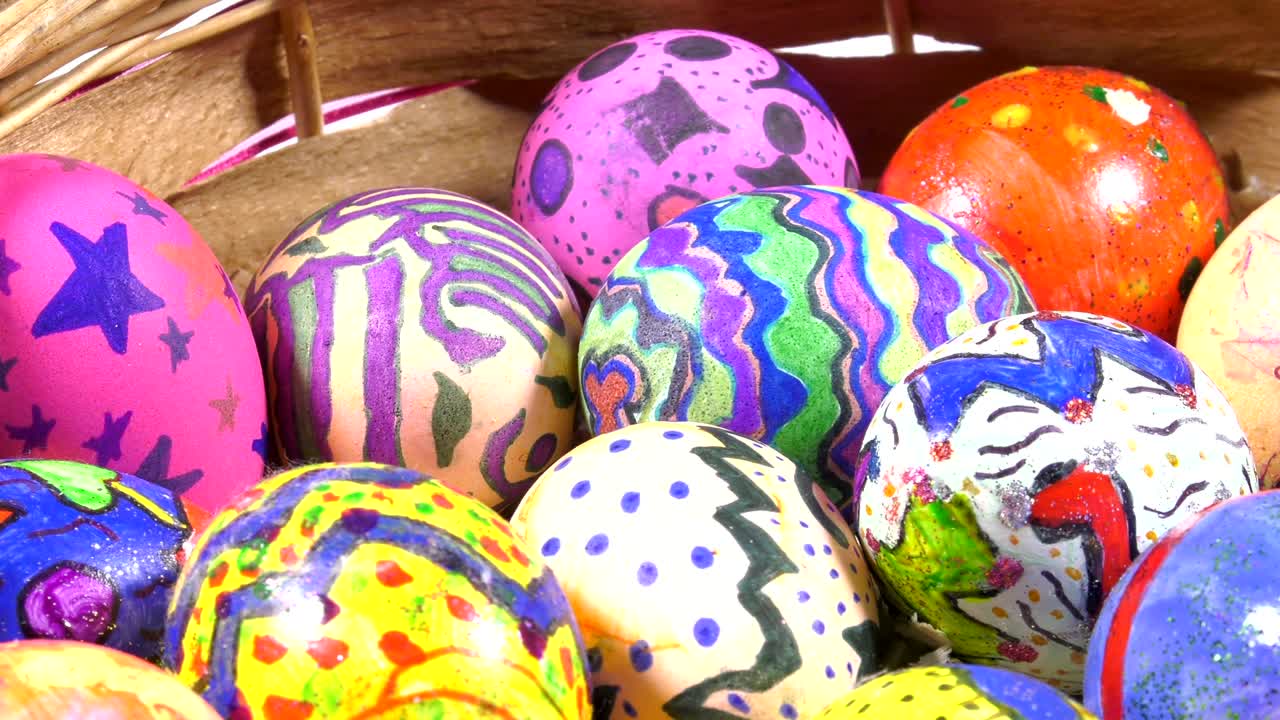 Easter Paschal Eggs Celebration