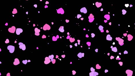 particle pop abstract effect background