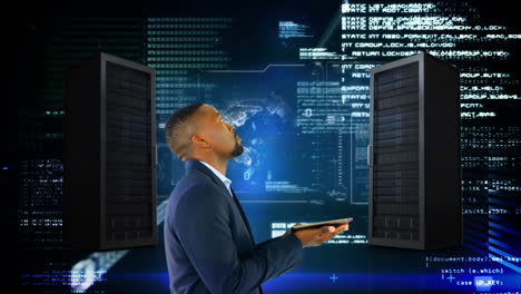 el hombre y su tableta