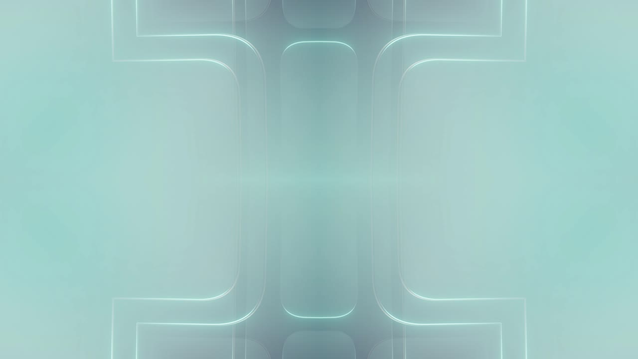 Abstract Symmetrical Glowing Lines Background