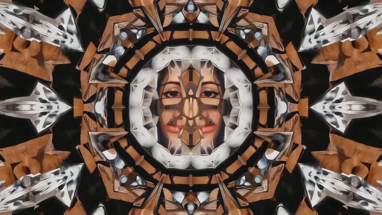 Kaleidoscopic Abstract Art