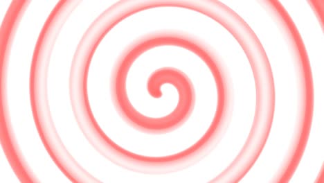 espiral roja y blanca